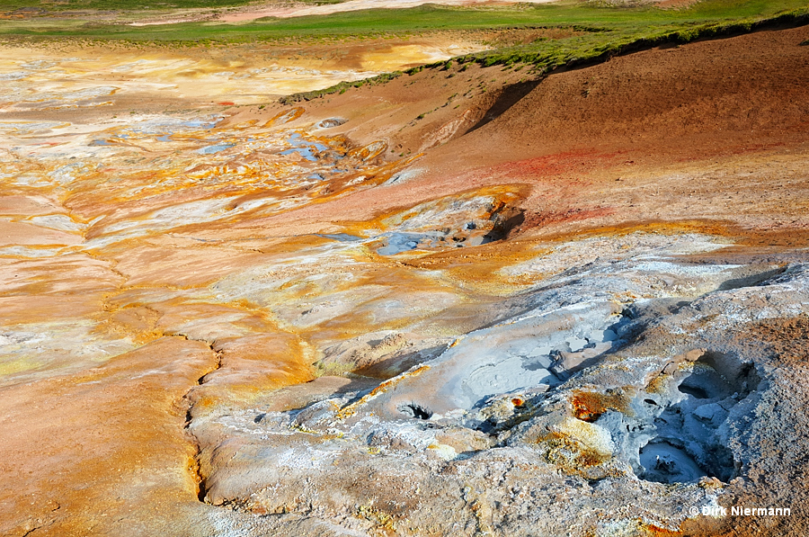 Hot Spring Bæjarfjall Þeistareykir Iceland