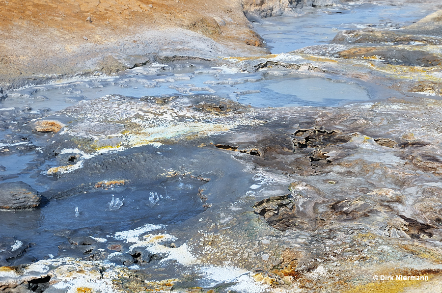 Hot Spring Bæjarfjall Þeistareykir Iceland