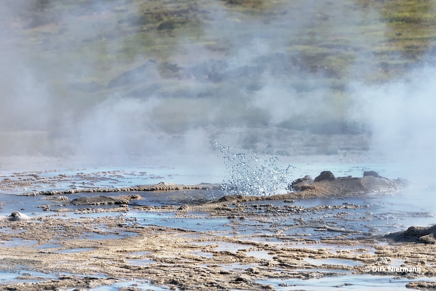 Bræðrahverir Hot Spring Geyser Hveravellir Iceland