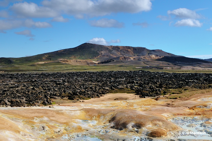 Krafla Volcano Víti crater Iceland