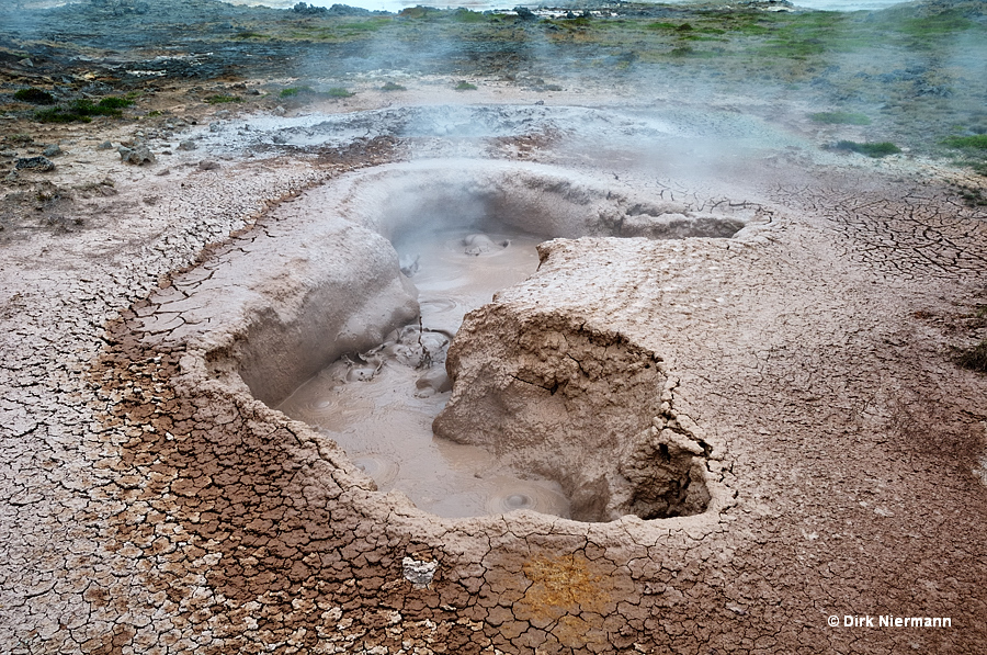 Mud Pot Gunnuhver Iceland