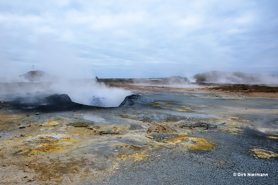 Mud Pot Gunnuhver Iceland