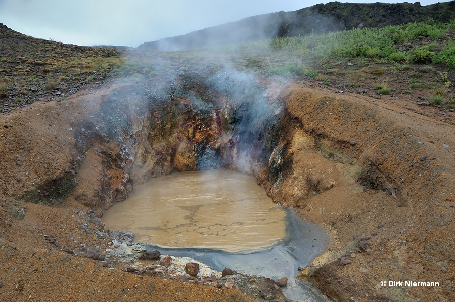 Hot Spring Mud Pot Hveragerði Iceland