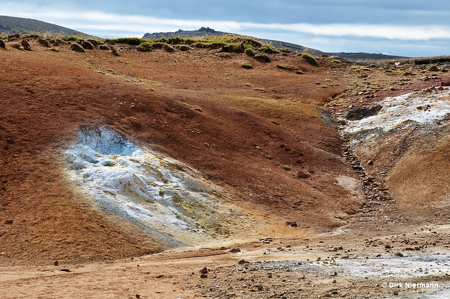 Fumarole Seltún Krýsuvík Iceland