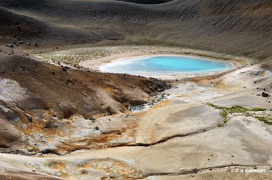 Twin Lakes Stóra Víti Iceland