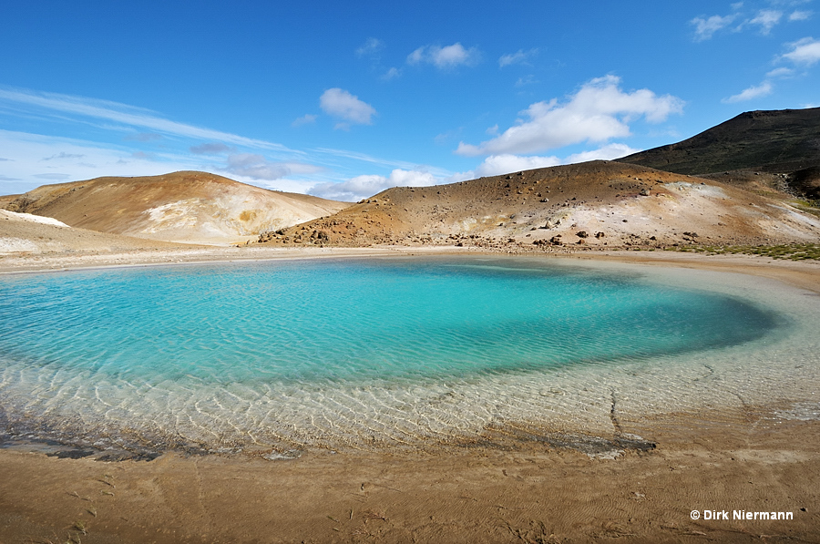 Hor Spring Twin Lakes Stóra Víti Iceland