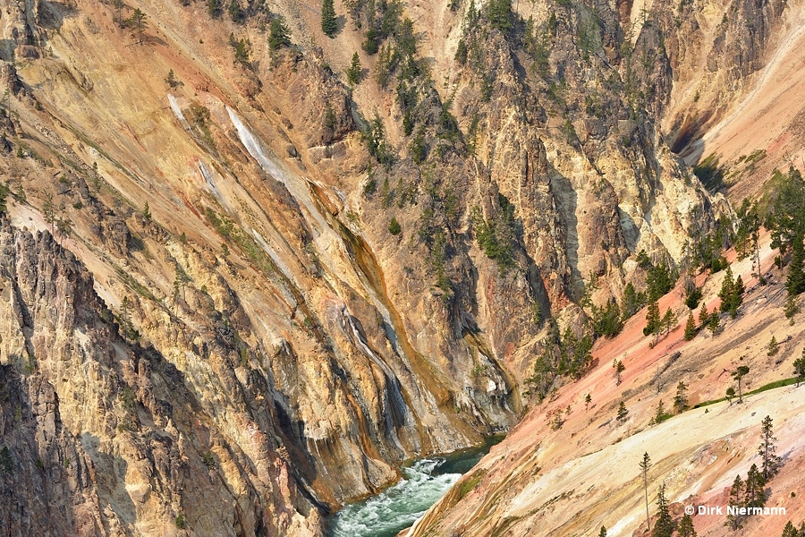 Hot springs downslope of Artist Point