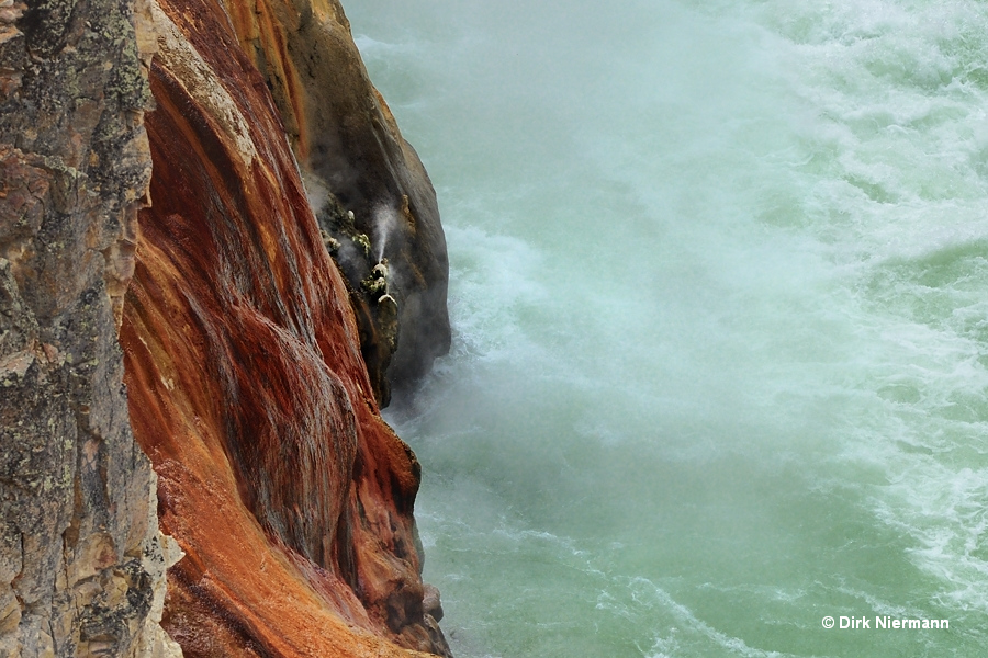 Upstream Artist Point Geyser