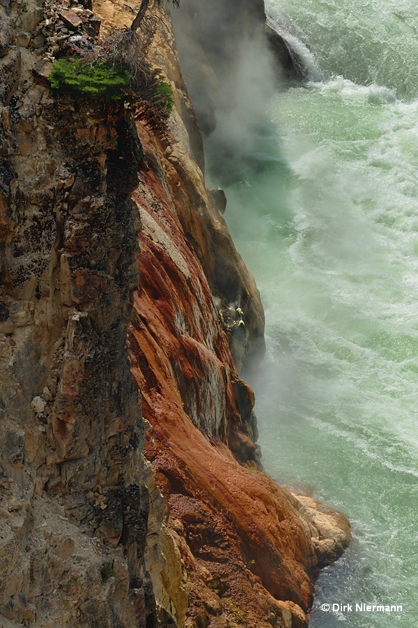 Upstream Artist Point Geyser