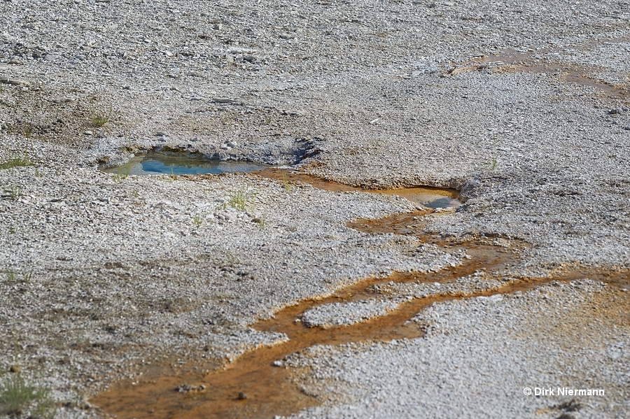 Boardwalk Geyser Yellowstone