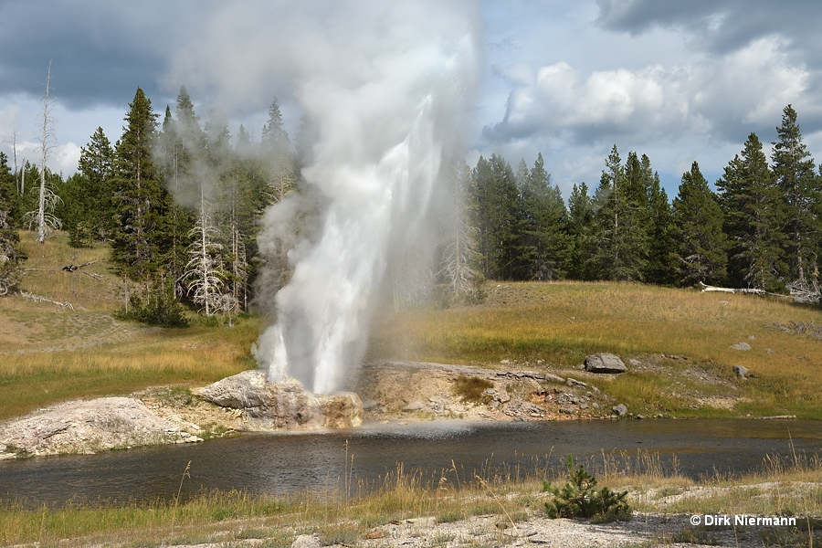 Riverside Geyser Yellowstone