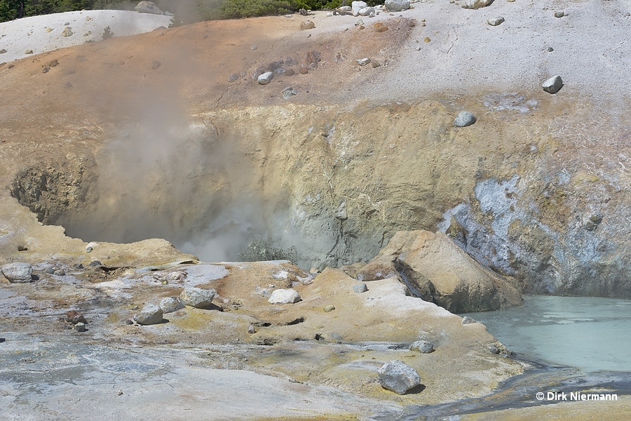 Mud Pot, Bumpass Hell, Lassen Volcanic