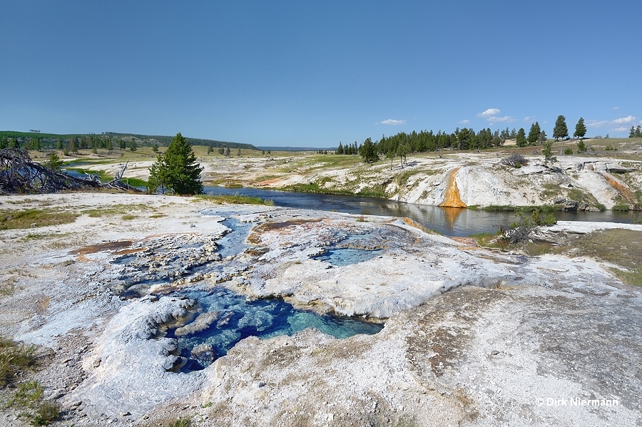 Hot springs LRNN035 and LRNN036 Yellowstone