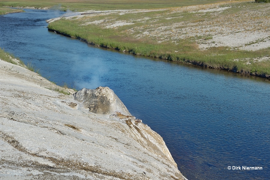 Chimney Cone and Chimney Cone Spouter Yellowstone