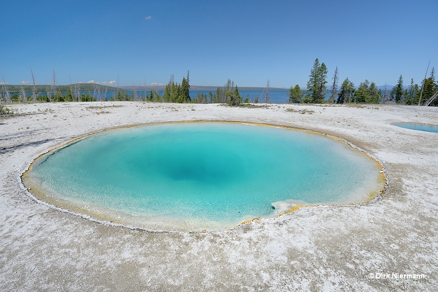 Blue Funnel Spring Yellowstone