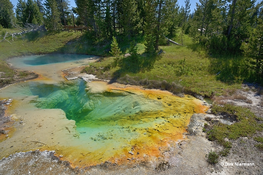 Seismograph Pool Yellowstone